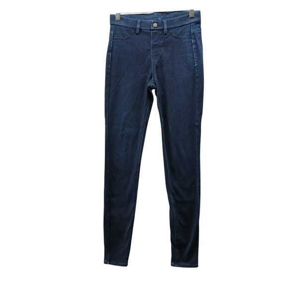 Uniqlo Denim - Uniqlo Ultra Stretch Legging Pants Womens XS Blue Jeggings Mid Rise Pull On